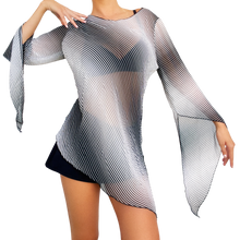 Load image into Gallery viewer, Early 2000s Sheer Asymmetrical Top
