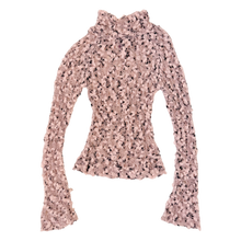 Load image into Gallery viewer, Sheer Open Knit Sweater Top
