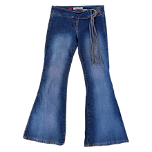 Load image into Gallery viewer, Vintage Fringe Belt Jeans

