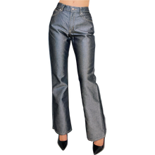 Load image into Gallery viewer, 90s Metallic Gunmetal Pants
