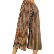 Load image into Gallery viewer, 90s Striped Gaucho Capris
