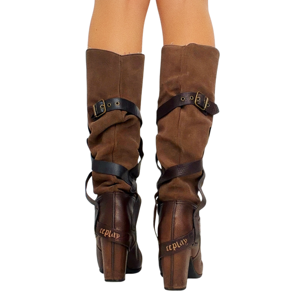 Replay Italy Leather Boots