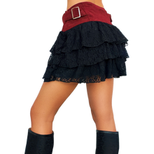 Load image into Gallery viewer, Italian Lacy Mini Skirt
