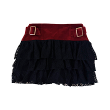 Load image into Gallery viewer, Italian Lacy Mini Skirt
