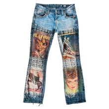 Load image into Gallery viewer, Funky Printed Miss Me Jeans
