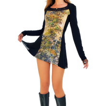 Load image into Gallery viewer, French Graphic Mini Dress
