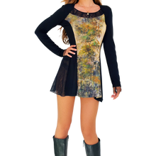 Load image into Gallery viewer, French Graphic Mini Dress
