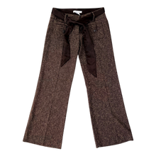 Load image into Gallery viewer, Early 2000s Brown Tweed Pants
