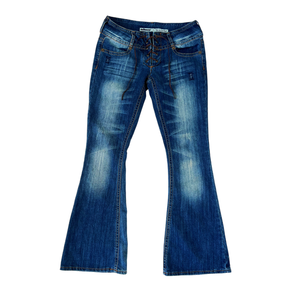 Lace Up Dollhouse Jeans
