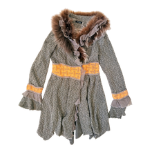Load image into Gallery viewer, Raccoon Fur Duster Cardigan
