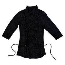 Load image into Gallery viewer, Vintage Sparkly Lace Up Top
