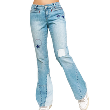 Load image into Gallery viewer, Patchwork Star Jeans
