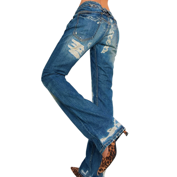 Vintage Distressed Replay Jeans