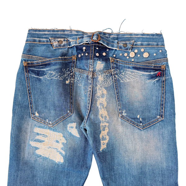 Vintage Distressed Replay Jeans