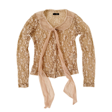 Load image into Gallery viewer, Sheer Creamy Lace Top
