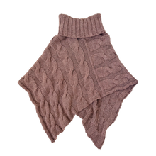 Load image into Gallery viewer, Italian Cableknit Poncho

