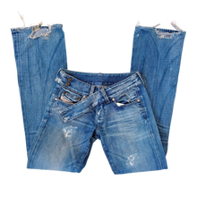 Load image into Gallery viewer, Diesel Distressed Ultra Low Rise Jeans
