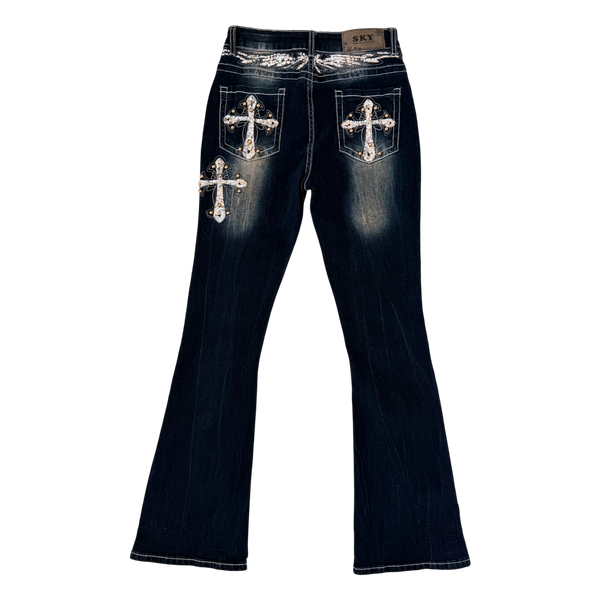 Sequin Cross Jeans