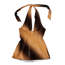 Load image into Gallery viewer, Early 2000s Rhinestone Halter Top
