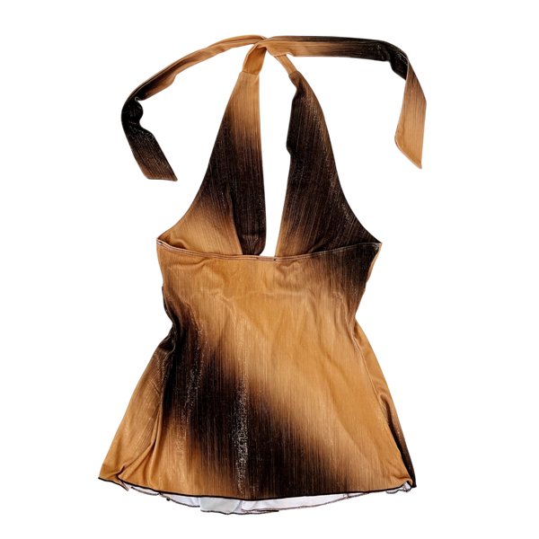 Early 2000s Rhinestone Halter Top