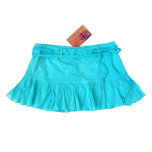 Load image into Gallery viewer, Aqua Blue Mini Skirt
