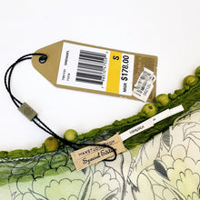 Load image into Gallery viewer, Sheer Silk Lime Green Mini Dress

