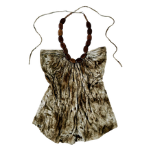 Load image into Gallery viewer, Chunky Beaded Tie Dye Halter
