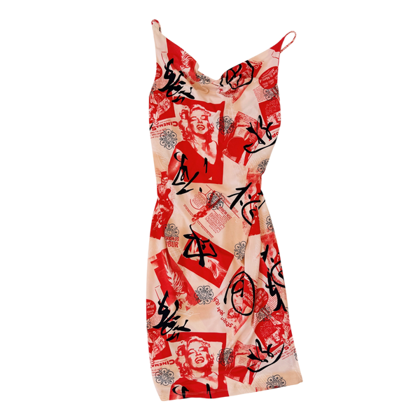 Vintage Marilyn Monroe Midi Dress