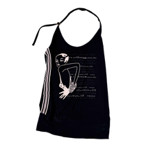 Load image into Gallery viewer, Early 2000s Graphic Halter Top
