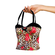 Load image into Gallery viewer, Vintage Leopard Corset Purse

