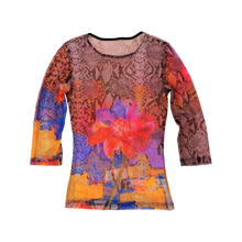 Load image into Gallery viewer, Vintage Graphic Mesh Top
