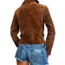 Load image into Gallery viewer, Miss Sixty Genuine Suede Jacket
