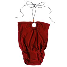 Load image into Gallery viewer, Vintage Keyhole Halter Top
