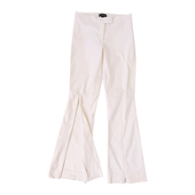 Load image into Gallery viewer, Bebe White Zipper Slacks
