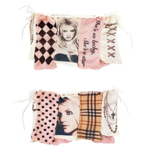 Lucky Knit Mini Skirt