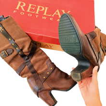 Load image into Gallery viewer, Replay Italy Leather Boots
