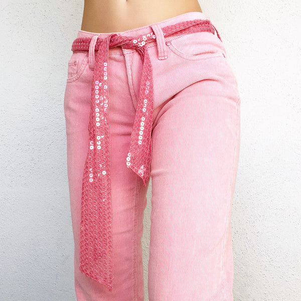 Early 2000s Pink Corduroy Pants
