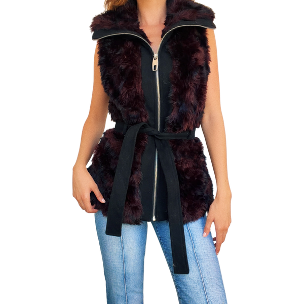 Miss Sixty Faux Fur Vest
