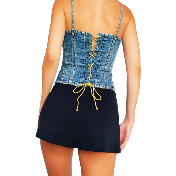 Rocawear Denim Corset Top