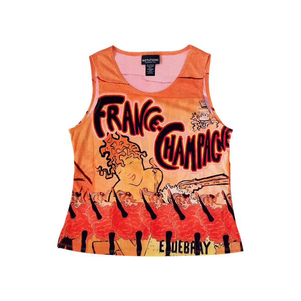 France Graphic Tank