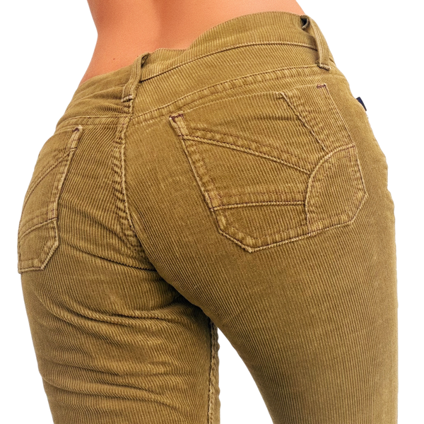Juicy Couture Olive Green Corduroy Pants