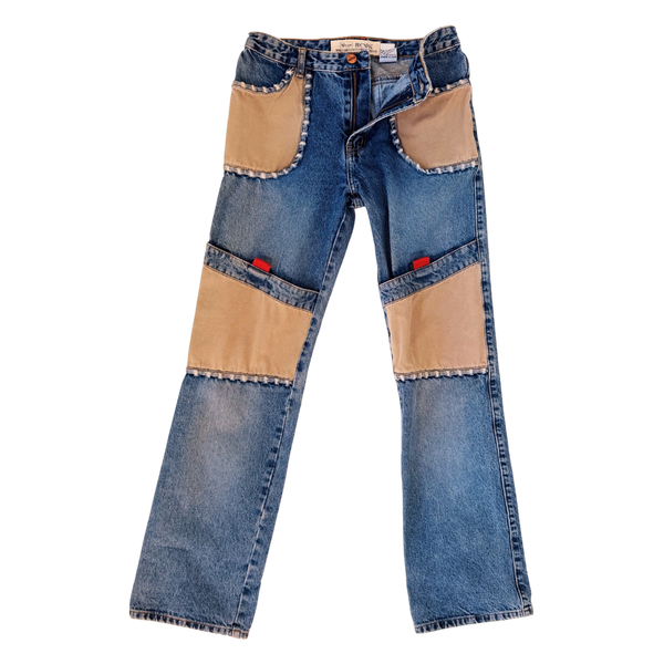 Vintage Funky Cargo Style Jeans