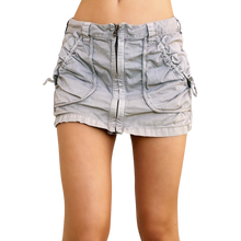 Load image into Gallery viewer, Cargo Style Mini Skirt
