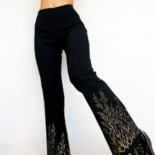 Load image into Gallery viewer, 90s Black Flame Pants
