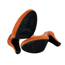 Load image into Gallery viewer, Miss Sixty Lace Up Leather Heels

