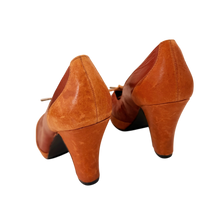 Load image into Gallery viewer, Miss Sixty Lace Up Leather Heels
