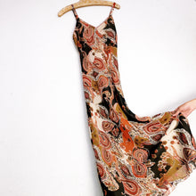 Load image into Gallery viewer, Vintage Paisley Maxi Dress
