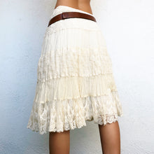 Load image into Gallery viewer, Creamy Boho Midi Skirt
