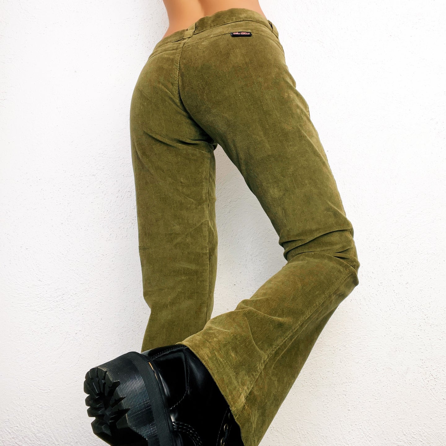 Vintage Olive Corduroy Pants