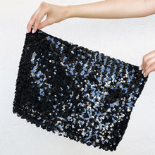 Load image into Gallery viewer, Black Sequin Tube Top
